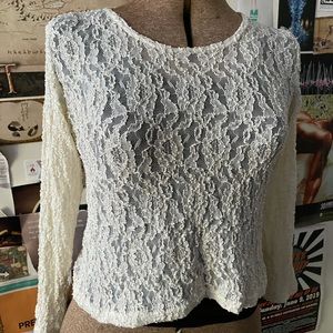 Vintage lace top